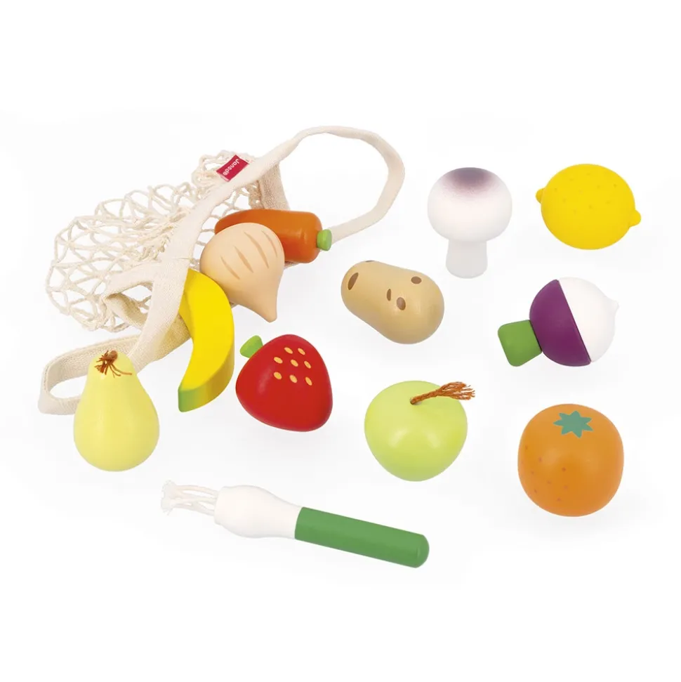 Set 12 Fruits et Légumes Filet Mamie Soleil