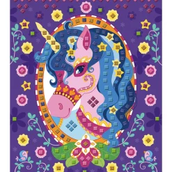 Set Créatif Mosaïques en Mousse Poneys et Licornes