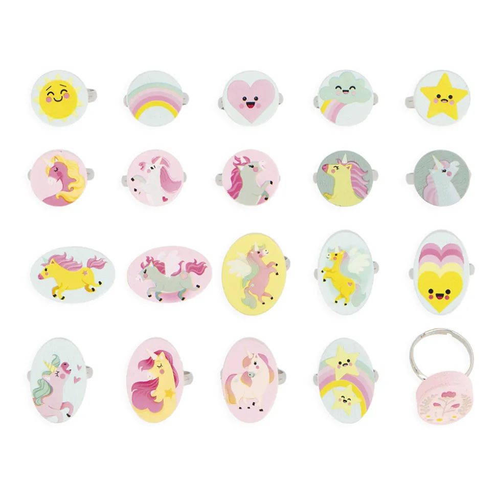 Set de 20 Bagues Licorne