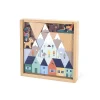 Set de 35 cubes en bois Vallée blanche - Cross Roads