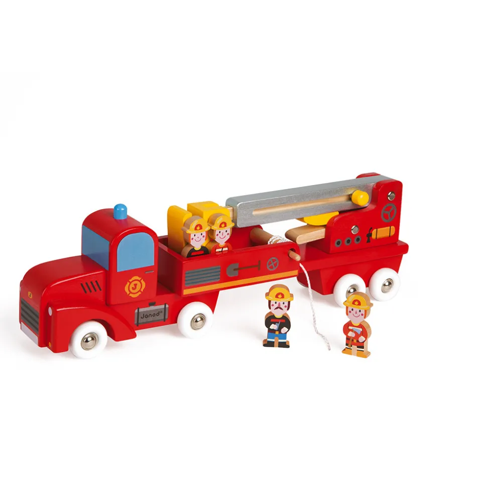Story - Camion de Pompiers Géant (bois)