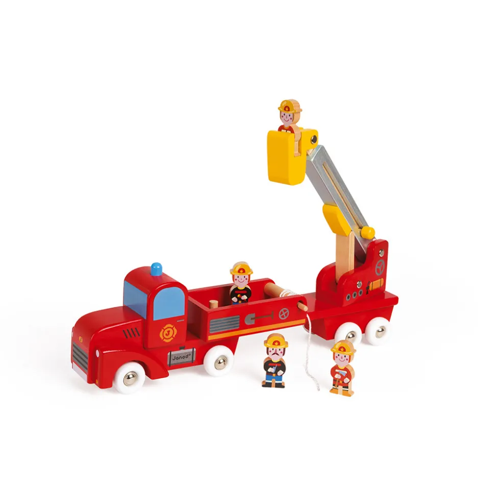 Story - Camion de Pompiers Géant (bois)