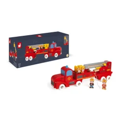 Story - Camion de Pompiers Géant (bois)