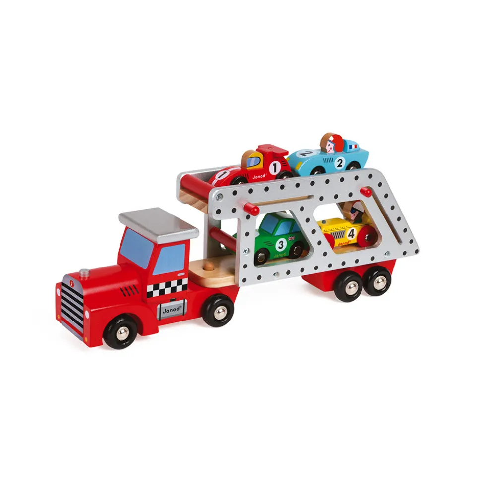 Story - Camion Porte-Voitures (bois)