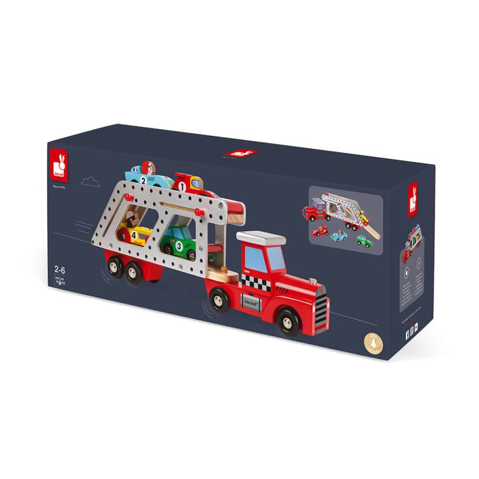 Story - Camion Porte-Voitures (bois)