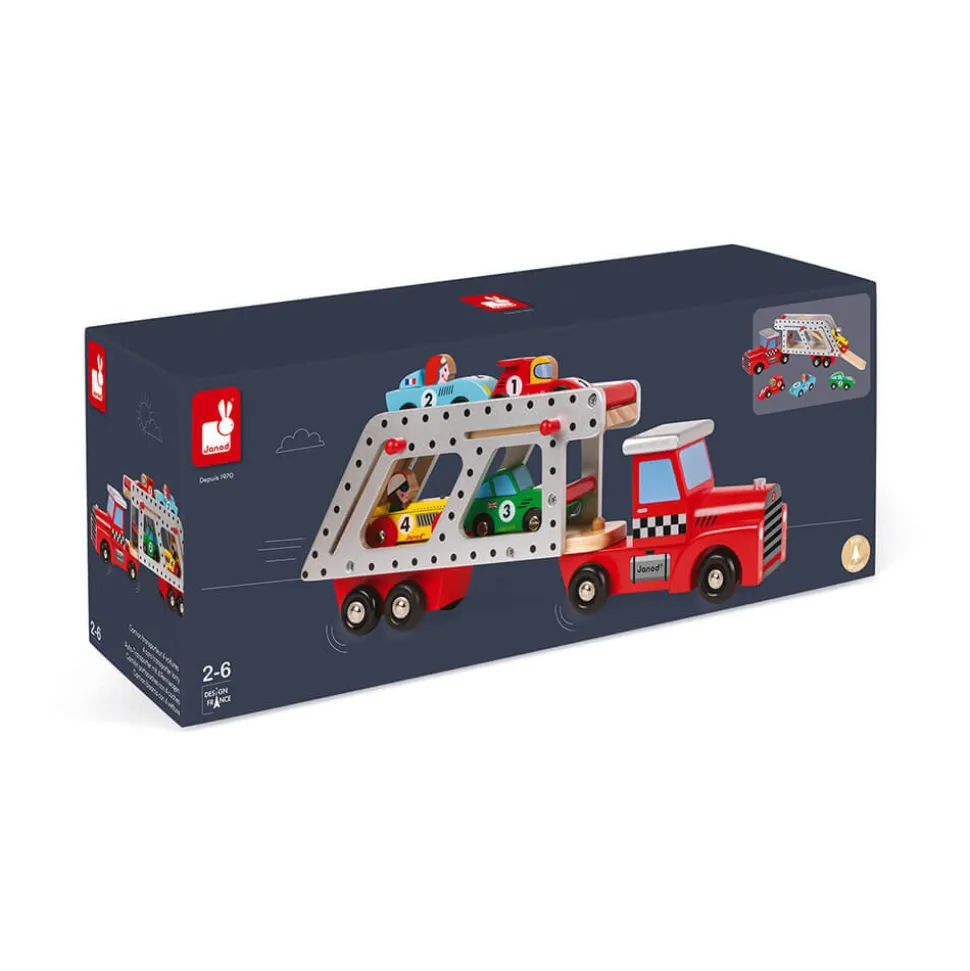 Story - Camion Porte-Voitures (bois)