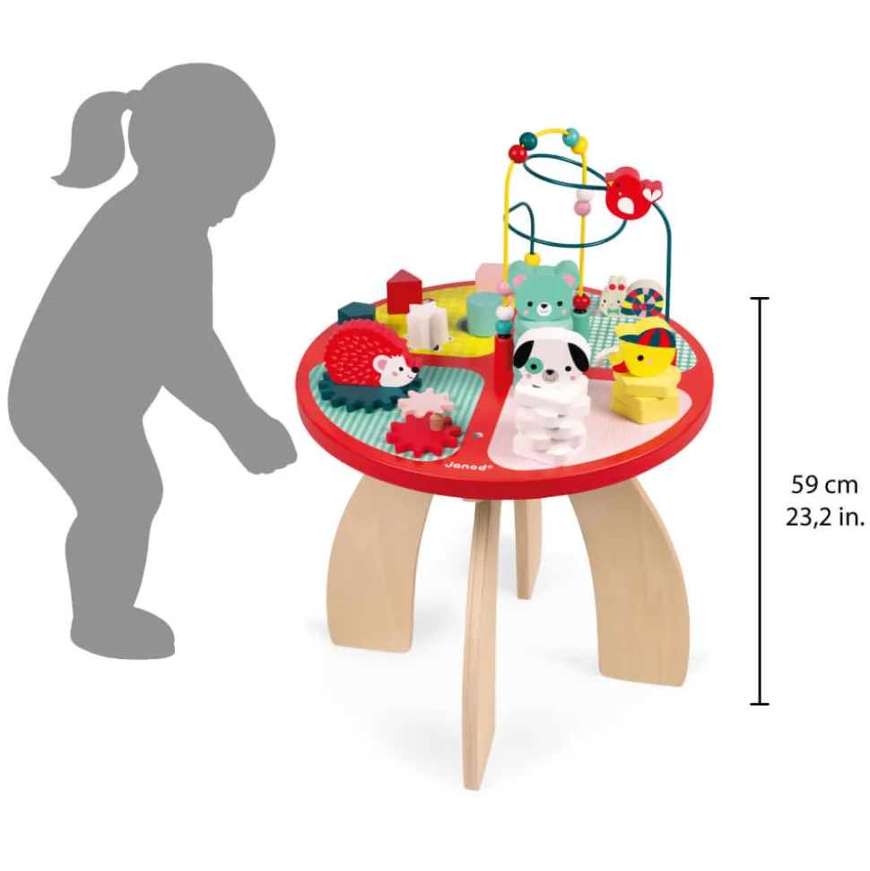 Table d'activités Baby Forest (bois)