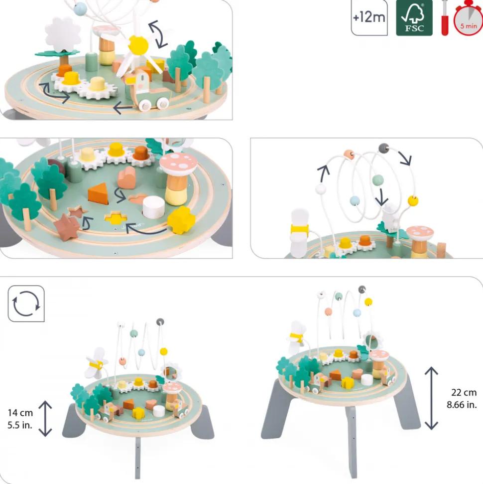 Table d'Activités Jardin Sweet Cocoon