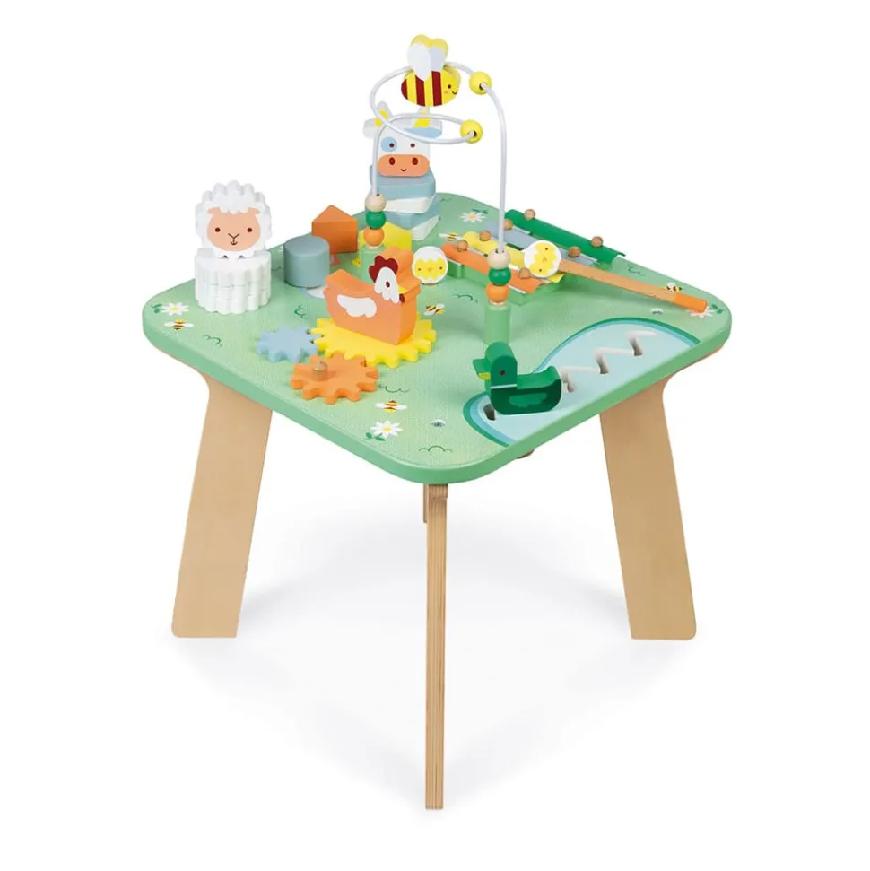 Table d'Activités Jolie Prairie (bois)