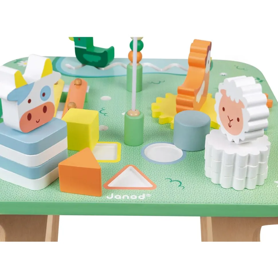 Table d'Activités Jolie Prairie (bois)