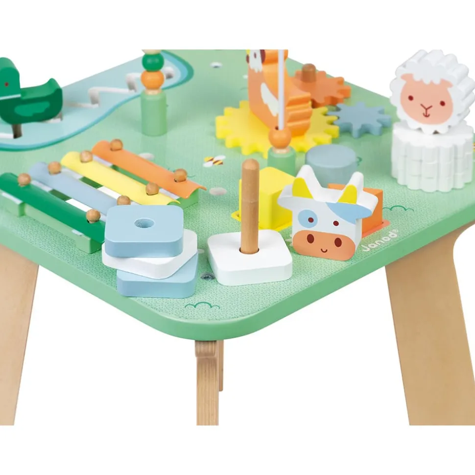 Table d'Activités Jolie Prairie (bois)