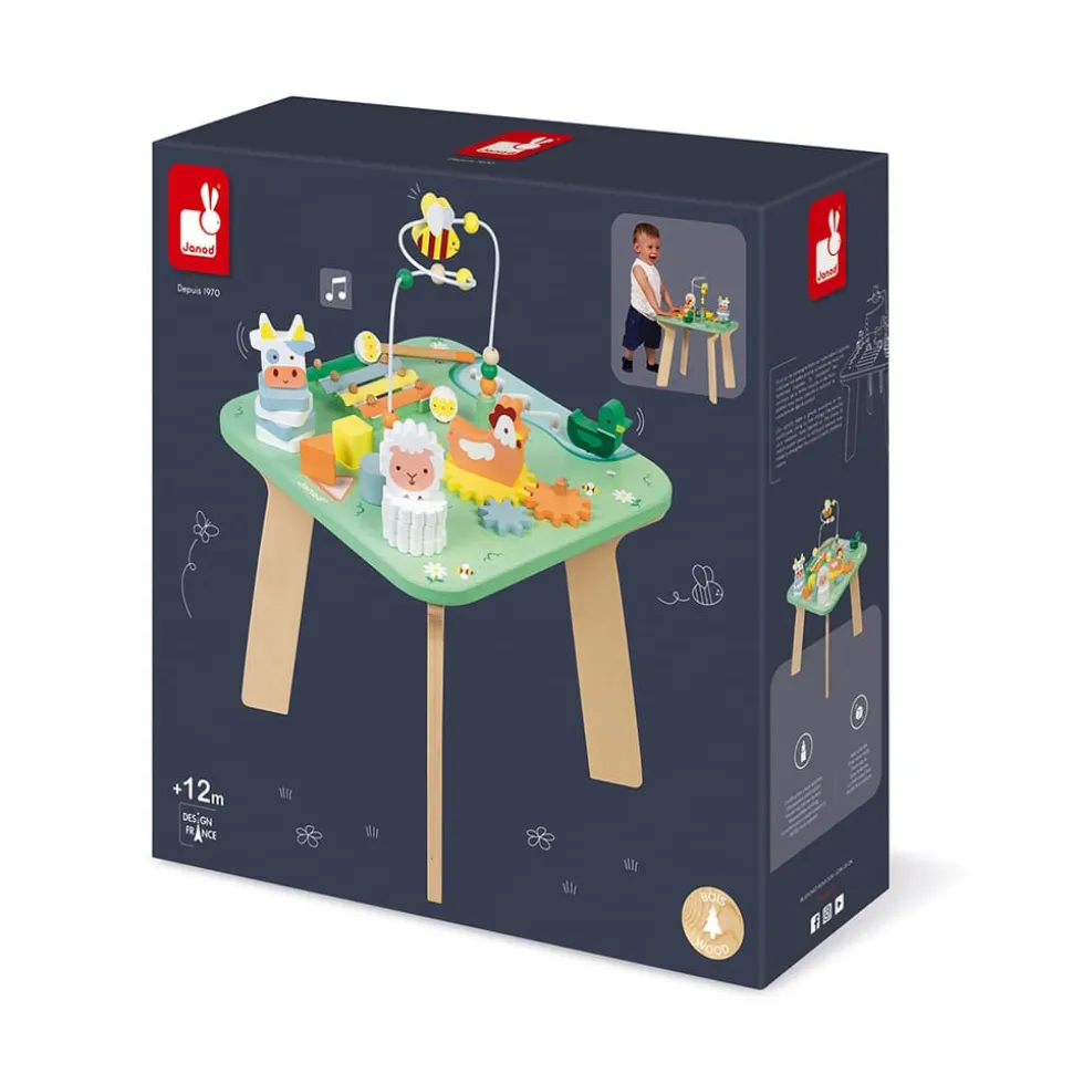 Table d'Activités Jolie Prairie (bois)