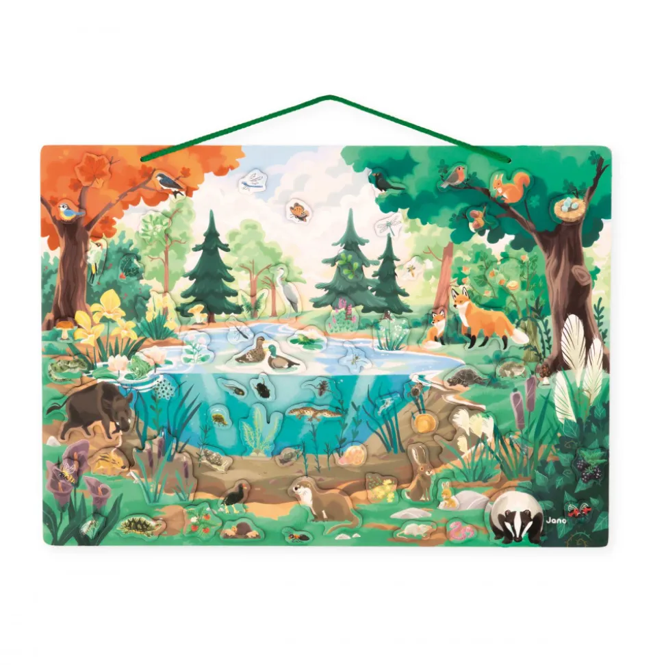 Tableau Magnétique La Mare - Partenariat WWF®