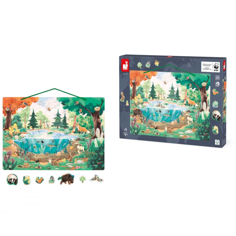 Tableau Magnétique La Mare - Partenariat WWF®