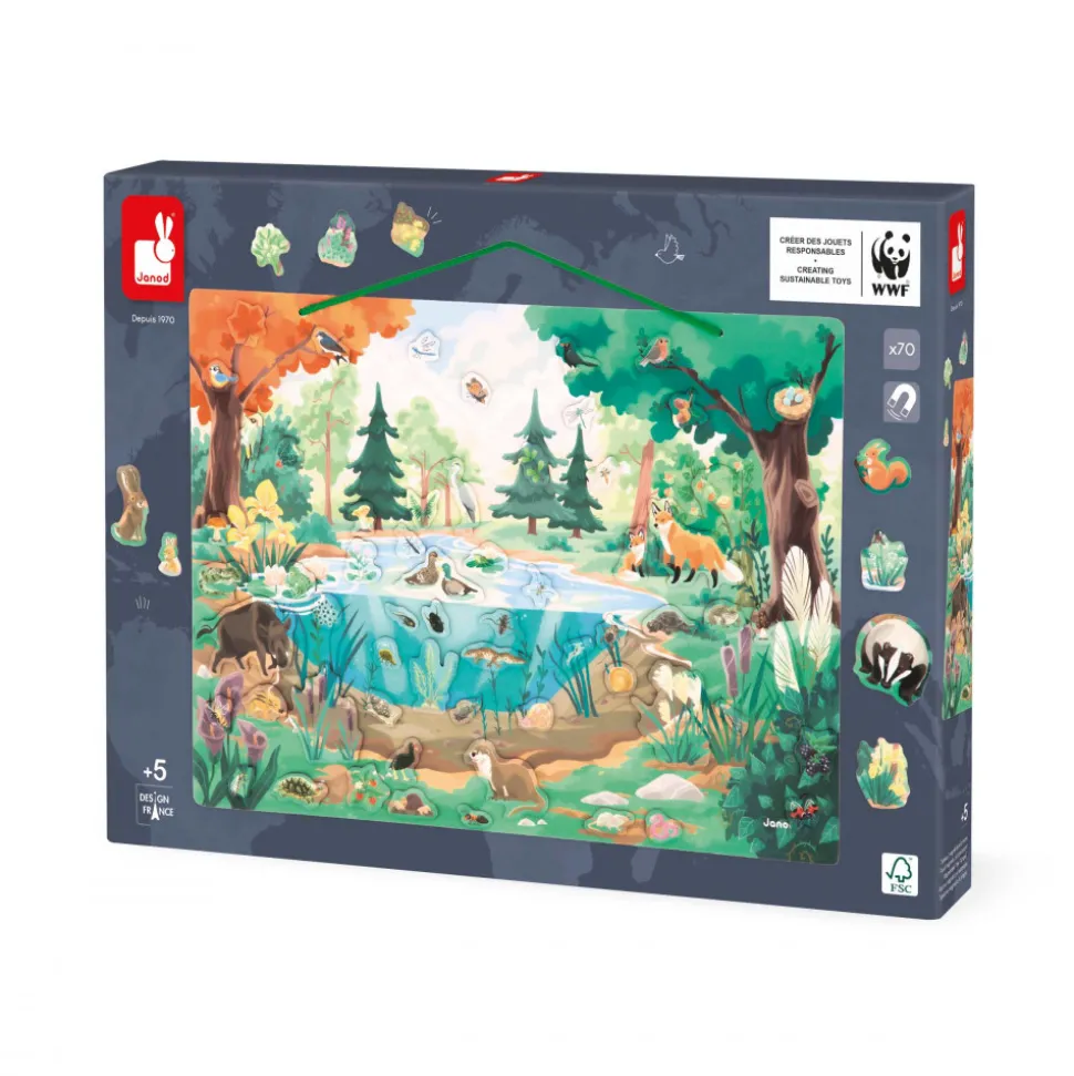 Tableau Magnétique La Mare - Partenariat WWF®