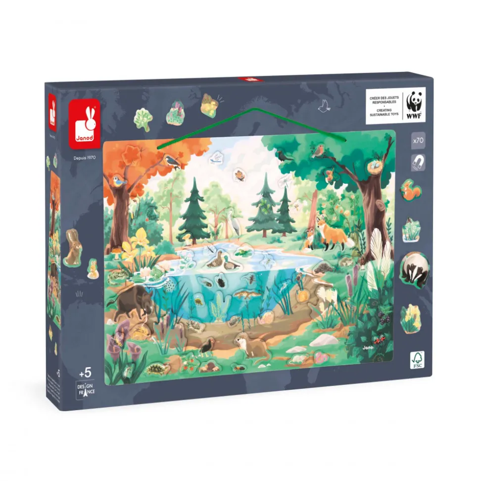 Tableau Magnétique La Mare - Partenariat WWF®