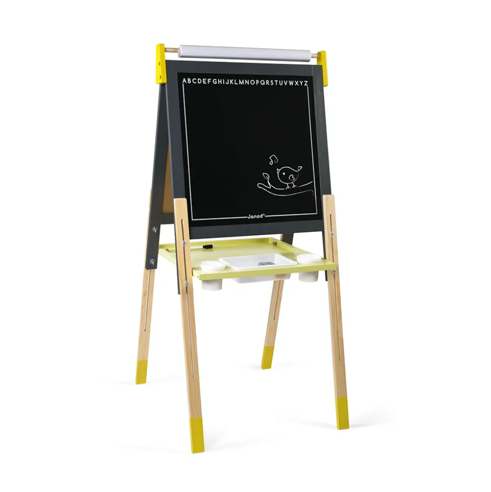 Tableau Réglable gris et Jaune (bois)
