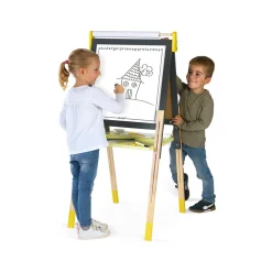 Tableau Réglable gris et Jaune (bois)