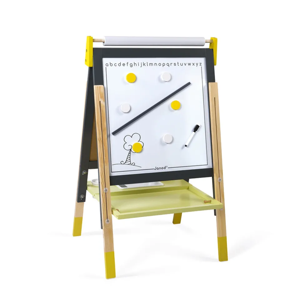 Tableau Réglable gris et Jaune (bois)