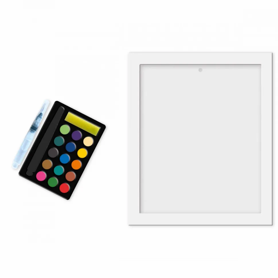 Tableaux Dorés Peinture Aquarelle Animaux
