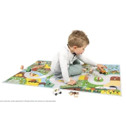 Tapis avec circuit Campagne - Cross Roads