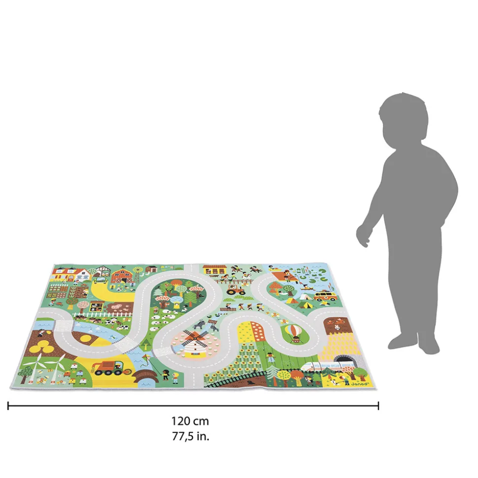 Tapis avec circuit Campagne - Cross Roads