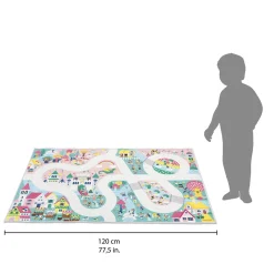 Tapis avec circuit Royaume enchanté - Cross Roads