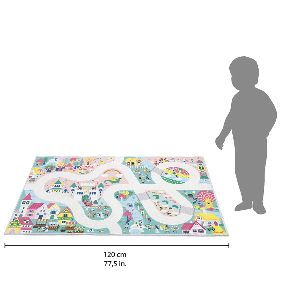 Tapis avec circuit Royaume enchanté - Cross Roads