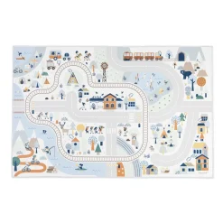 Tapis avec circuit Vallée blanche - Cross Roads
