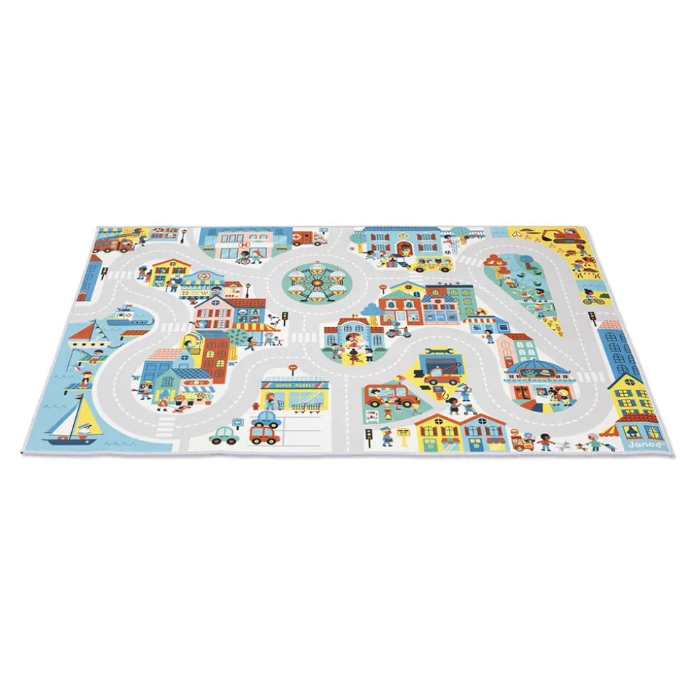 Tapis avec circuit Ville - Cross Roads