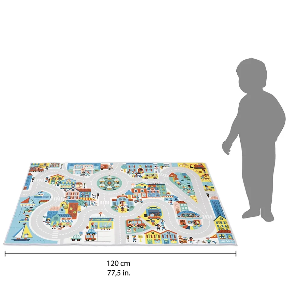 Tapis avec circuit Ville - Cross Roads