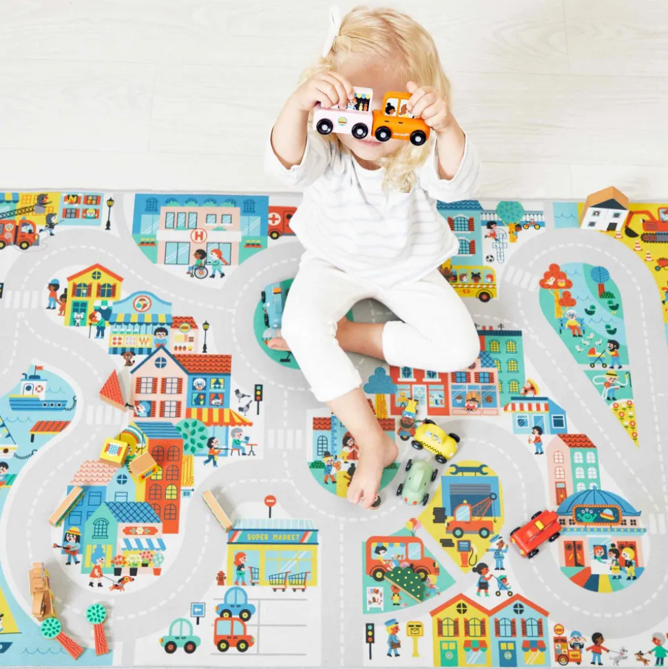 Tapis avec circuit Ville - Cross Roads