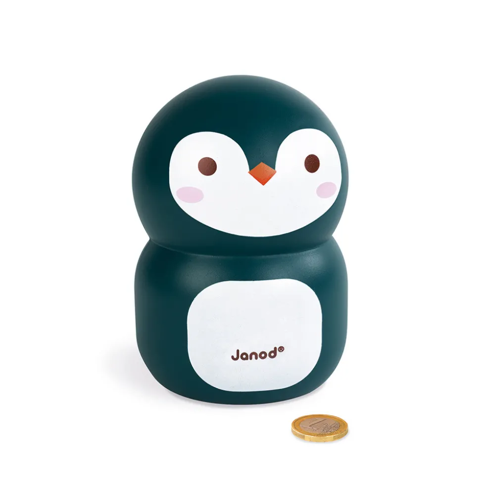 Tirelire Pingouin (bois)