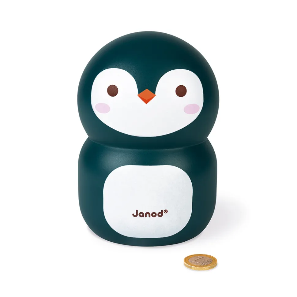 Tirelire Pingouin (bois)