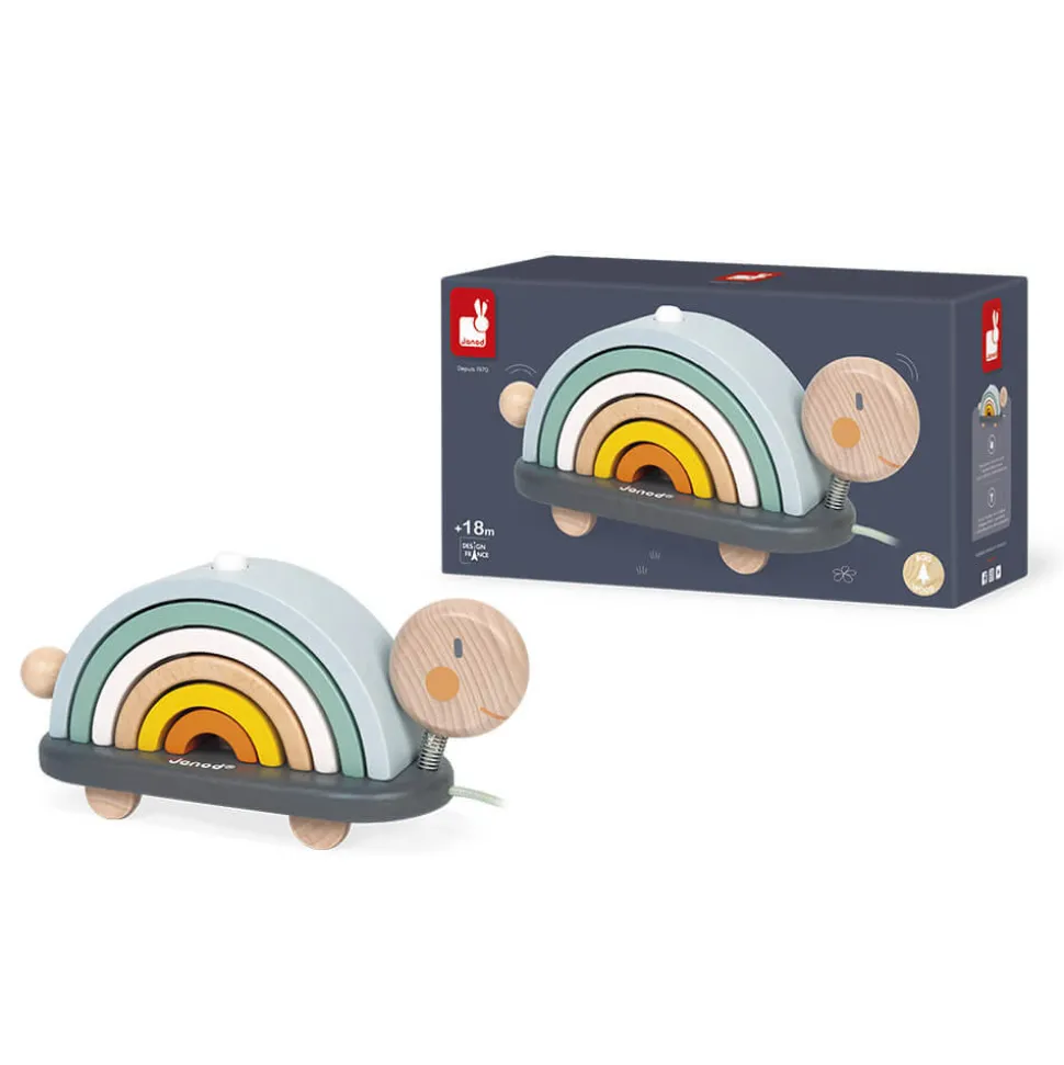 Tortue Arc-en-ciel Sweet Cocoon (bois)