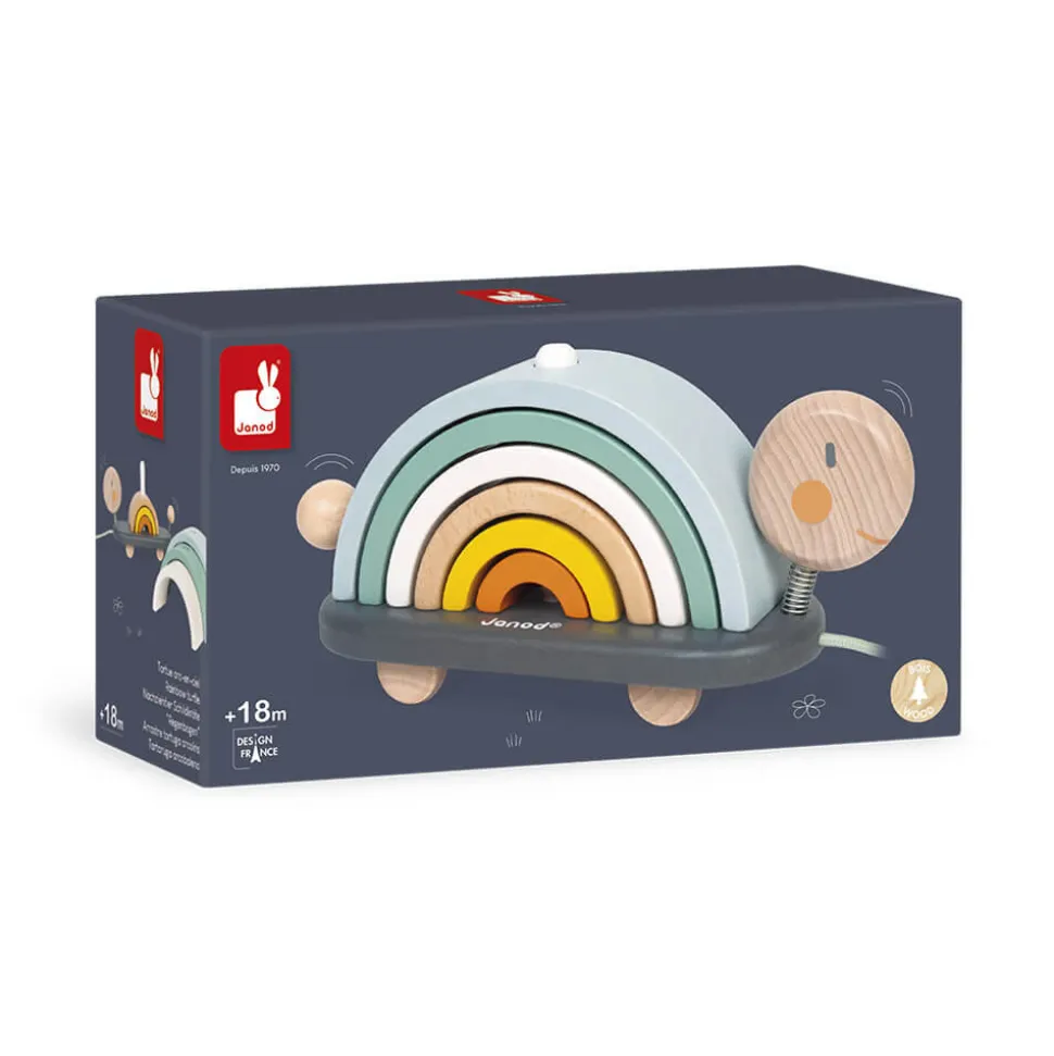 Tortue Arc-en-ciel Sweet Cocoon (bois)