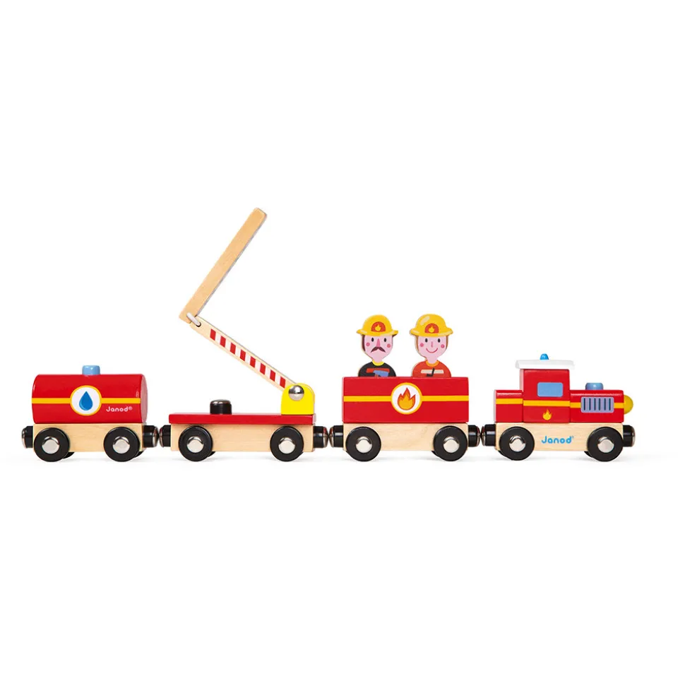 Train Pompiers Story (bois)