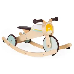 Tricycle 2 en 1 à bascule