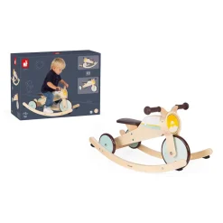 Tricycle 2 en 1 à bascule