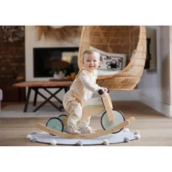 Tricycle 2 en 1 à bascule