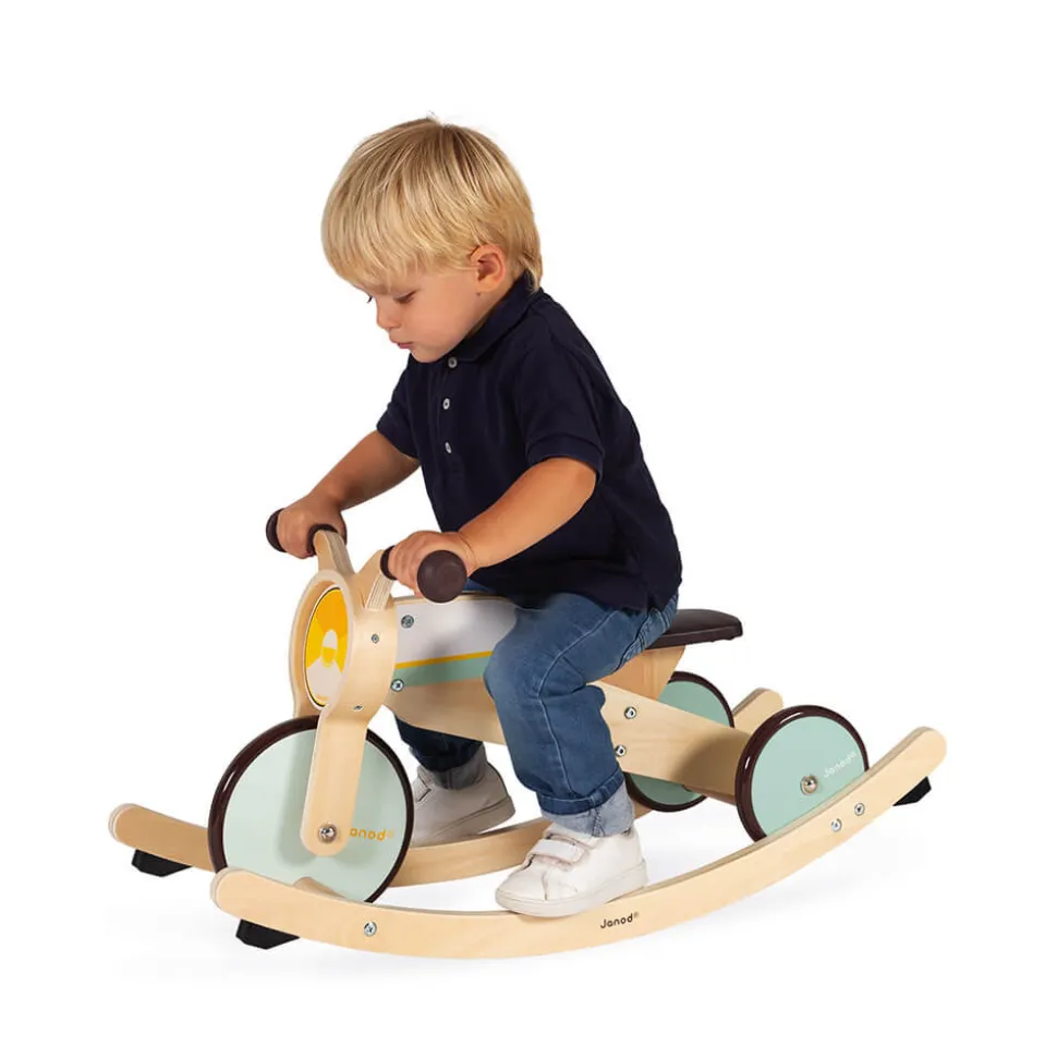Tricycle 2 en 1 à bascule