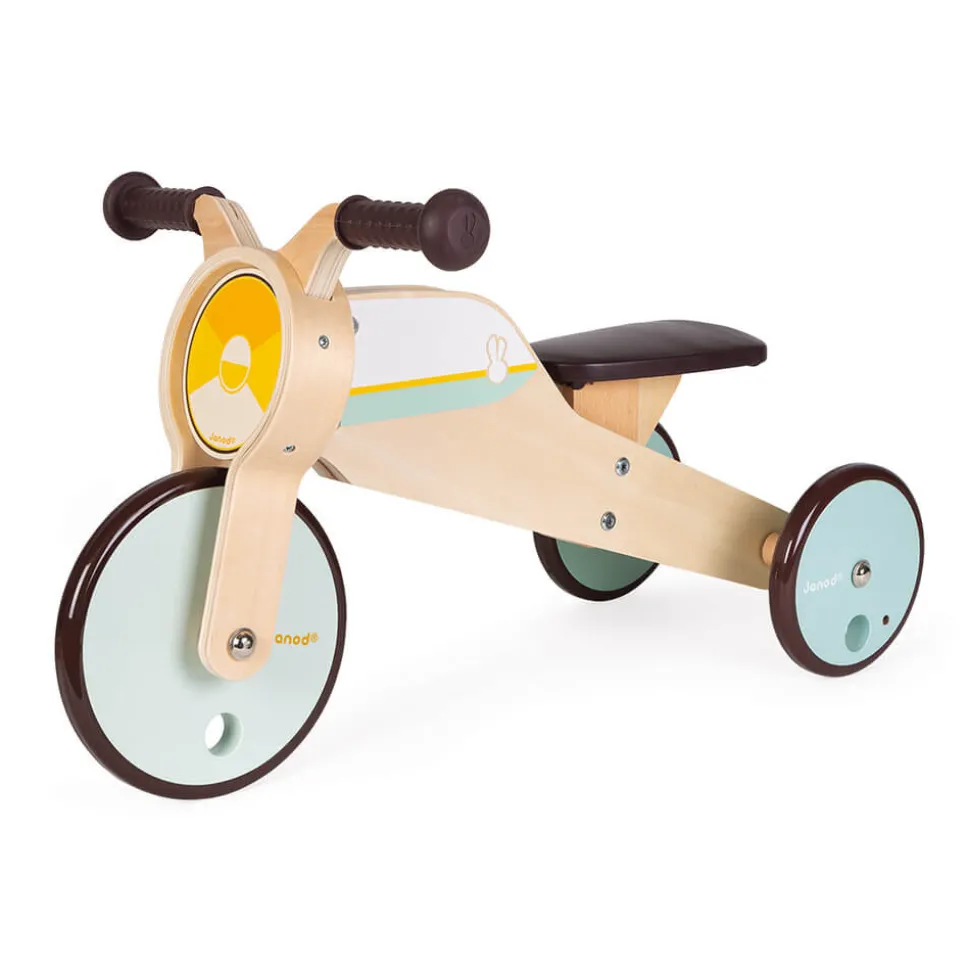 Tricycle 2 en 1 à bascule