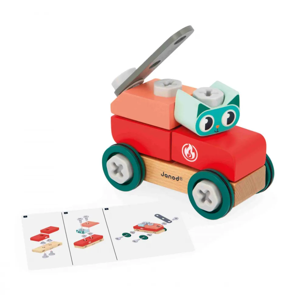 Voiture à Bricoler Chat Brico'Kids