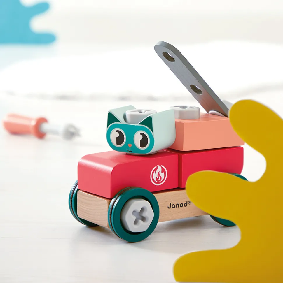 Voiture à Bricoler Chat Brico'Kids