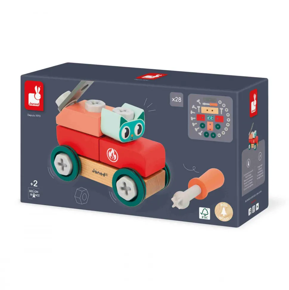 Voiture à Bricoler Chat Brico'Kids