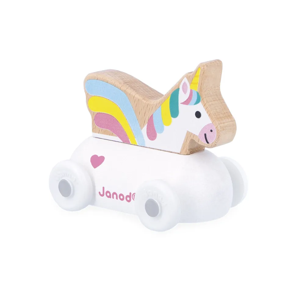 Voiture licorne en bois Royaume enchanté - Cross Roads