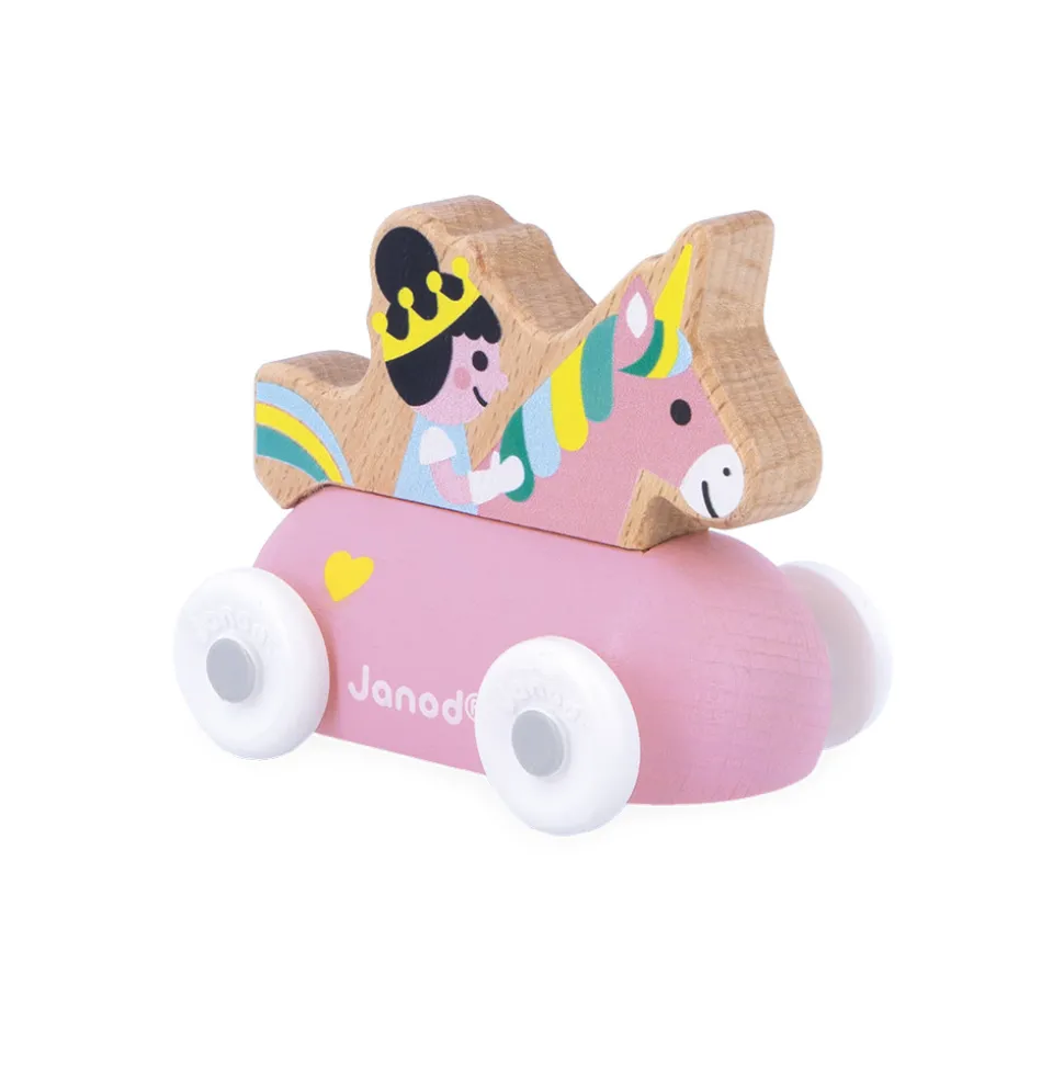 Voiture princesse en bois Royaume enchanté - Cross Roads